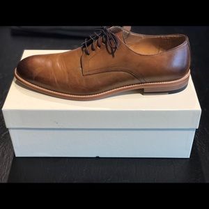 Jospeh Abboud Baywood brown leather dress shoe